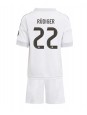 Real Madrid Antonio Rudiger #22 Domácí dres pro děti 2025-26 Krátký Rukáv (+ trenýrky)